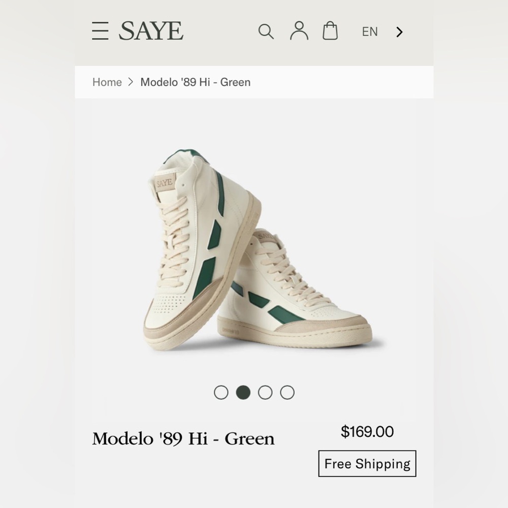 Saye Modelo '89 High Green - Gem